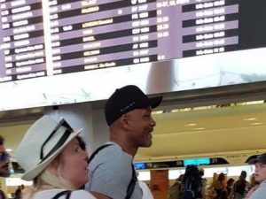 Will Smith avvistato all’aeroporto di Napoli Capodichino