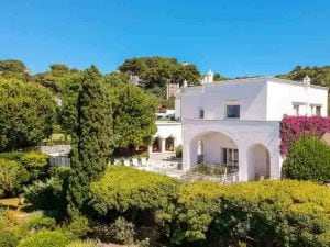 La villa in cui visse Totò a Capri