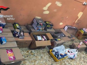 I botti sequestrati a Qualiano di Napoli dai carabinieri.