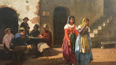 "I Perditempo", di Achille Martelli (1873)