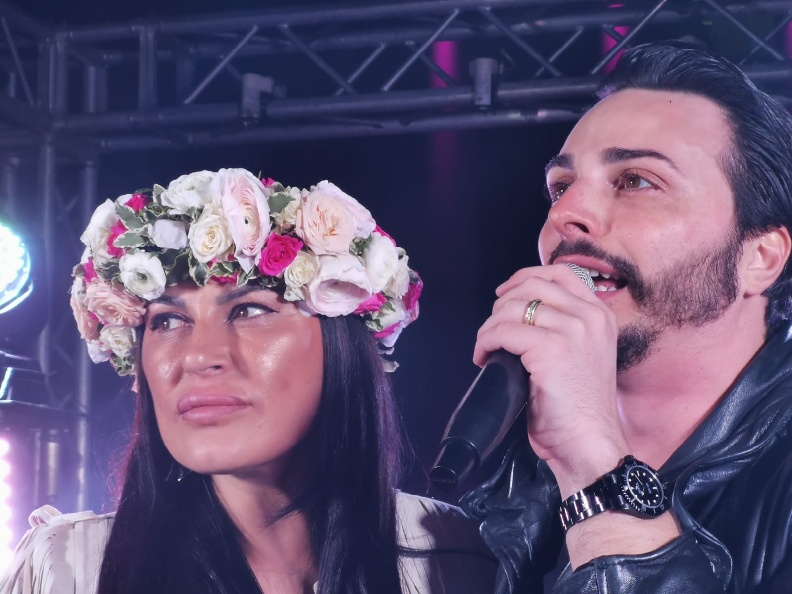 Tina Rispoli e Tony Colombo