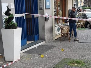 Il luogo della sparatoria