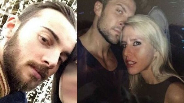 Giosuè Ruotolo (a sinistra) ed i fidanzati Trifone Ragone e Teresa Costanza (a destra).
