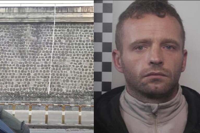 Una foto di Robert Lisowski, detenuto fuggito da Poggioreale, diffusa dalla Questura di Napoli.