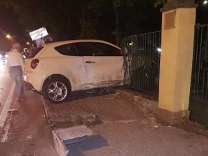 L'incidente avvenuto a Monteforte Irpino su via Alvanella, a pochi metri dal casello di Avellino Ovest dell'autostrada A16.