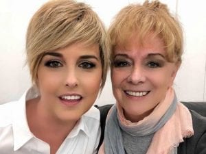 Nadia Toffa e la mamma Margherita