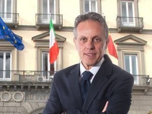 Salvatore Guangi, candidato in Campania con il centrodestra alle elezioni suppletive per il Senato.