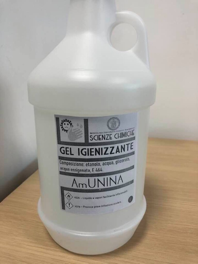 La bottiglia di AmUnina. [Foto / Giorgio Ventre]