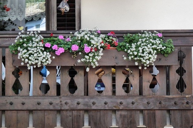 Anche in inverno possiamo avere un balcone colorato