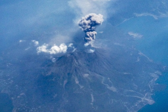 Il vulcano Sakurajima