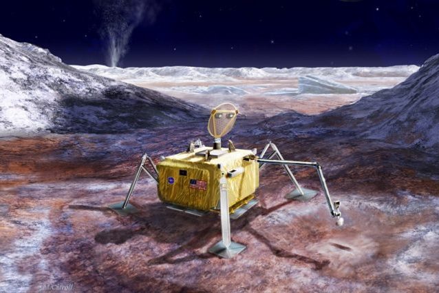 lander cover