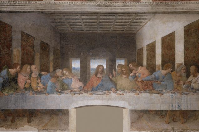 "L’ultima cena", di Leonardo Da Vinci.