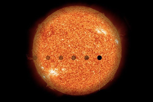 Credit: NASA/SDO (Sun), MPS/René Heller
