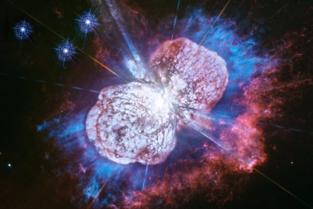 Credit: NASA, ESA, N. Smith (Università dell’Arizona) e J. Morse (Istituto BoldlyGo)