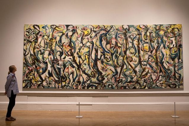 Le opere di Pollock plasmate dalle leggi della fluidodinamica: svelato il “segreto” della tecnica