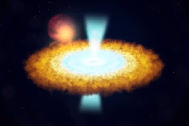 Esplosione termonucleare. Credit: Goddard Space Flight Center della NASA