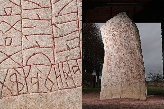 La pietra runica di Rok