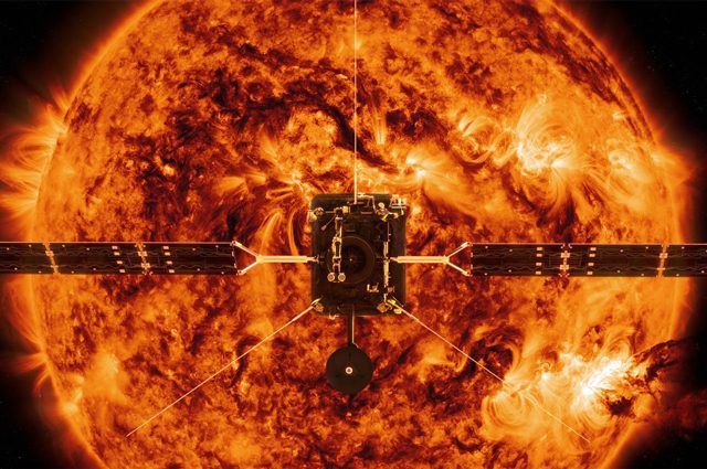 La sonda Solar Orbiter. Credit: ESA