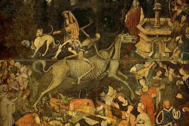 Trionfo della Morte (1446), affresco staccato