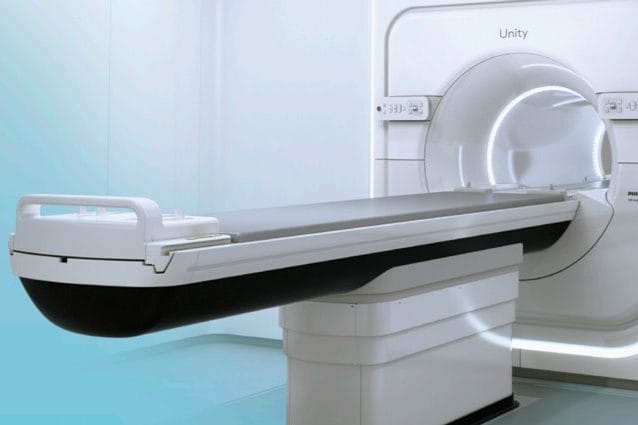 Il dispositivo MR–Linac Unity. Credit: Elekta