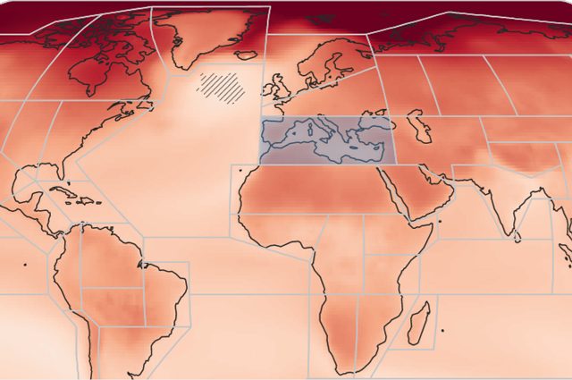 Questa mappa interattiva mostra quale sarà l'impatto dei cambiamenti climatici in Italia e nel mondo