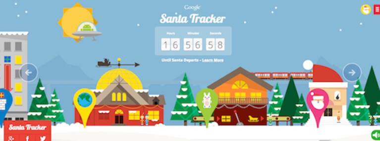 Santa Tracker Google