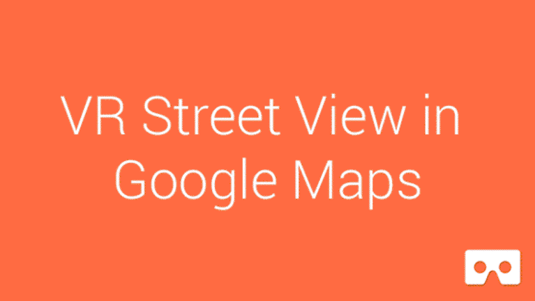 Street View Realtà Virtuale