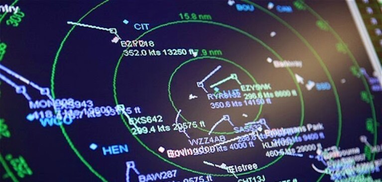 Tracciare aerei radar gps localizzare
