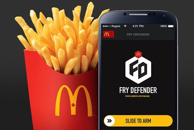 fry defender mcdonal's patatine
