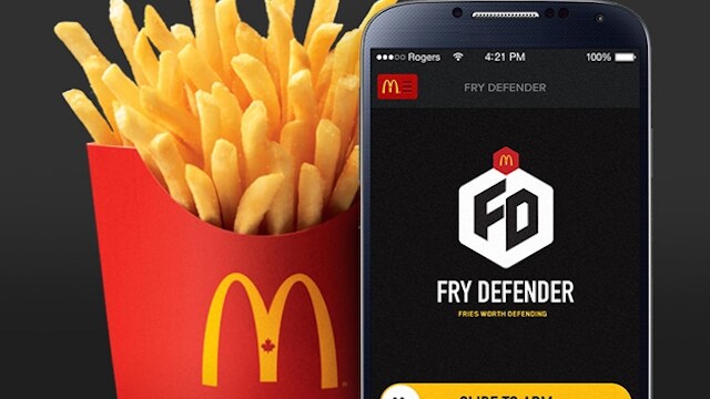 fry defender mcdonal's patatine