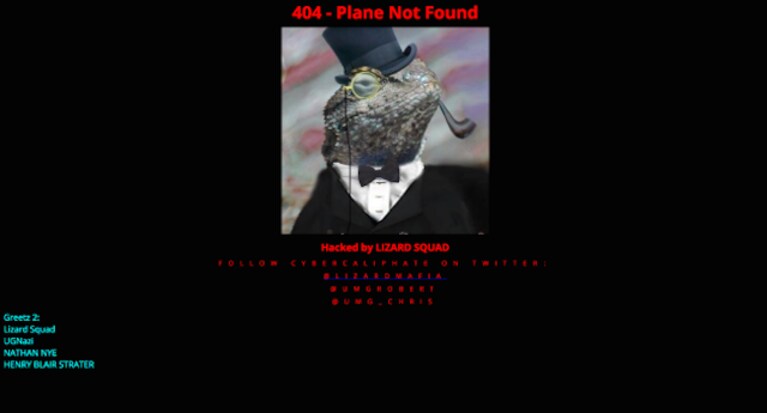 malaysia airlines lizard squad