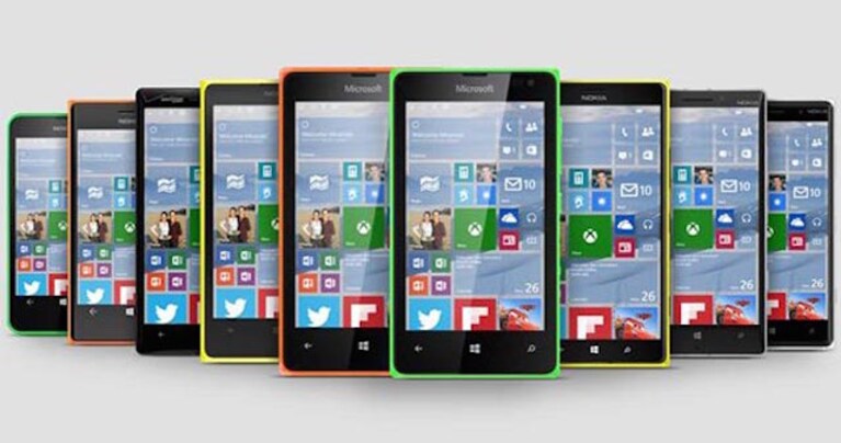 Lumia Windows 10 preview