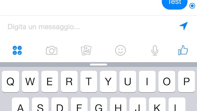 messenger messaggi design notifiche