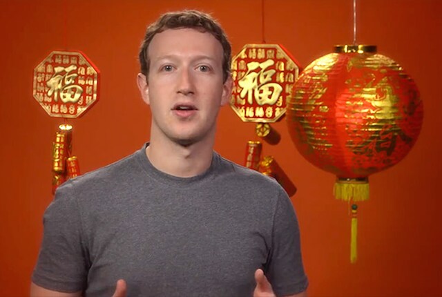 zuckerberg capodanno cinese