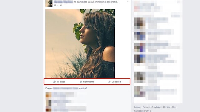 nuovi pulsanti facebook