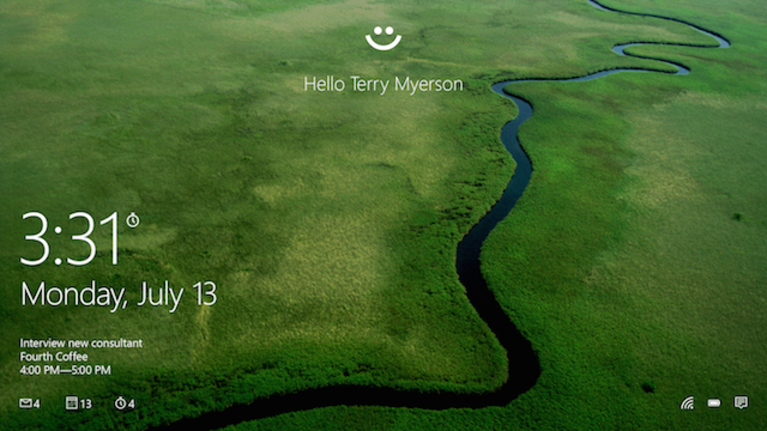 windows hello uscita