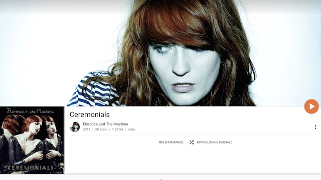 google music material design