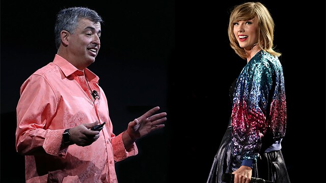 Apple Music Taylor Swift Eddy Cue