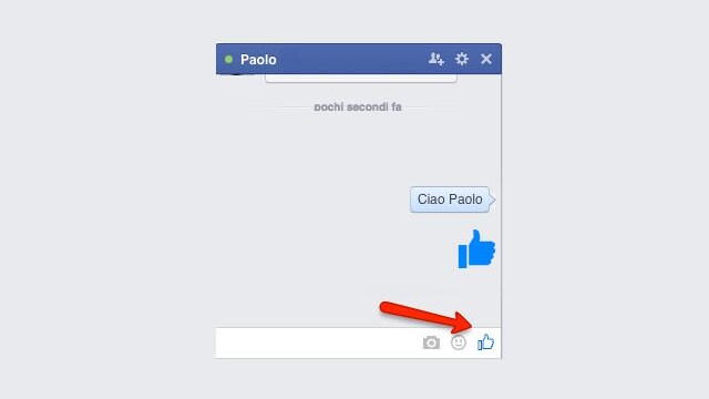 Pulsante mi piace web