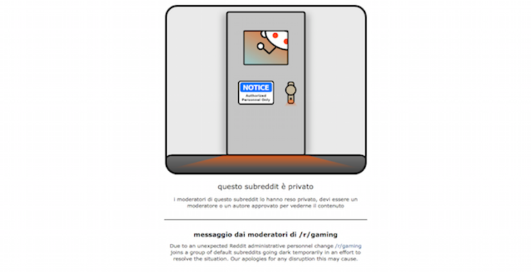 Reddit protesta