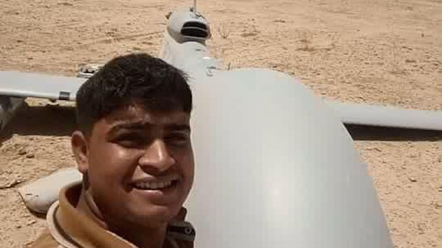drone selfie iraq