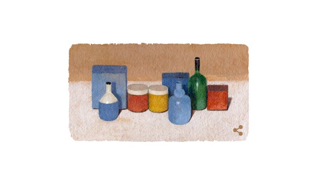 giorgio morandi doodle