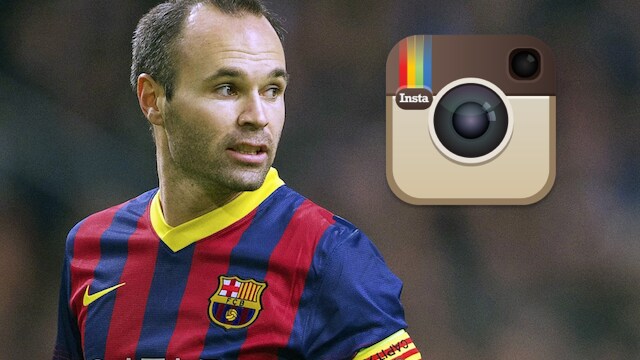 iniesta instagram
