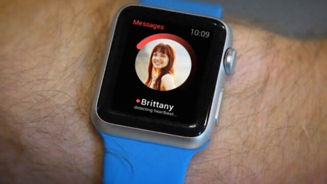 tinder hands free Apple Watch
