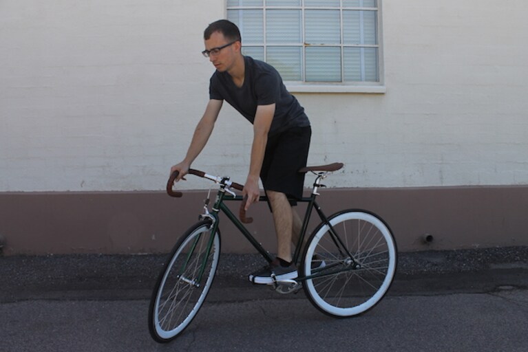 google car bicicletta scatto fisso