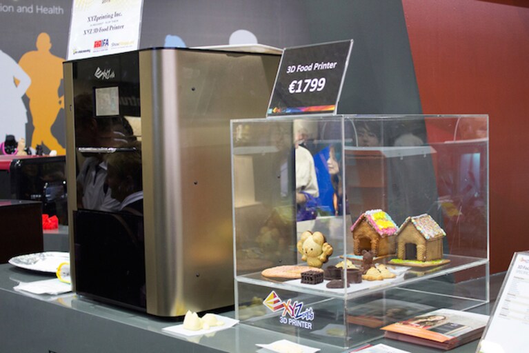 stampante 3d cibo