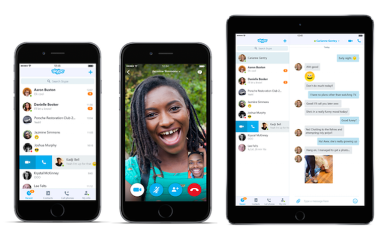 skype 6.0 design