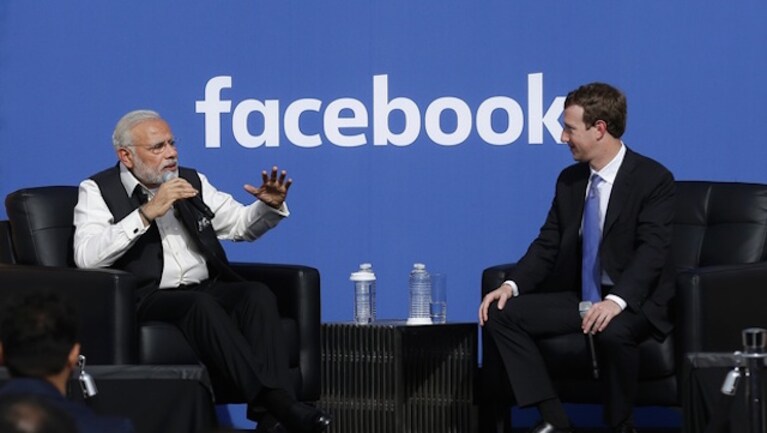 zuckerberg modi india