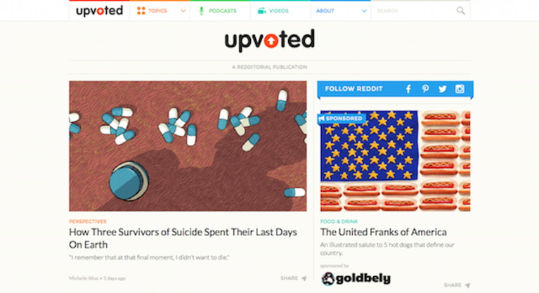 Reddit Upvoted