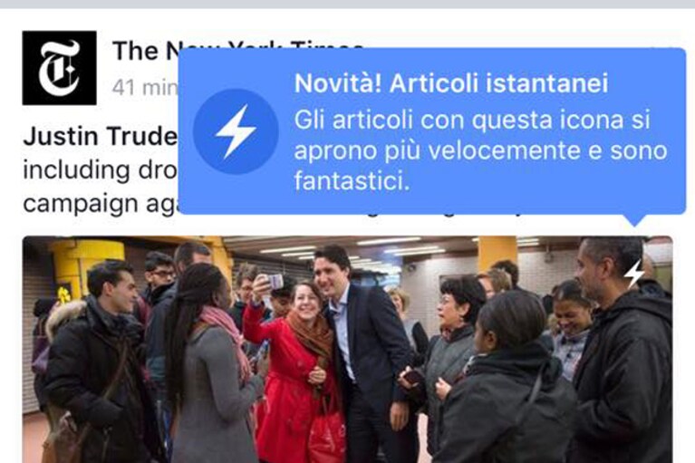 Facebook Instant Articles